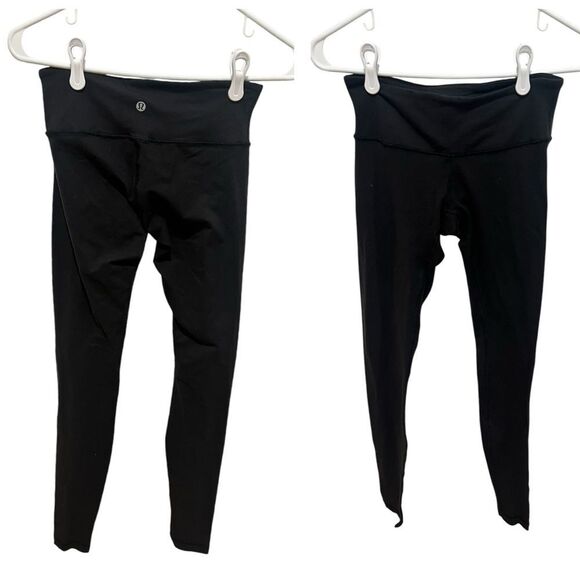 Lululemon women's black high rise align leggings size 4
